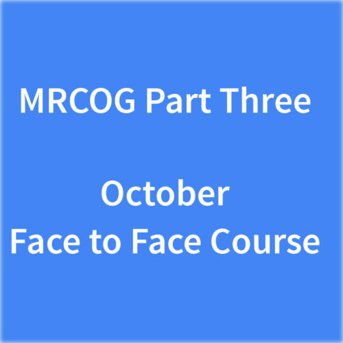 October 10-11, 2026: MRCOG Part Three
